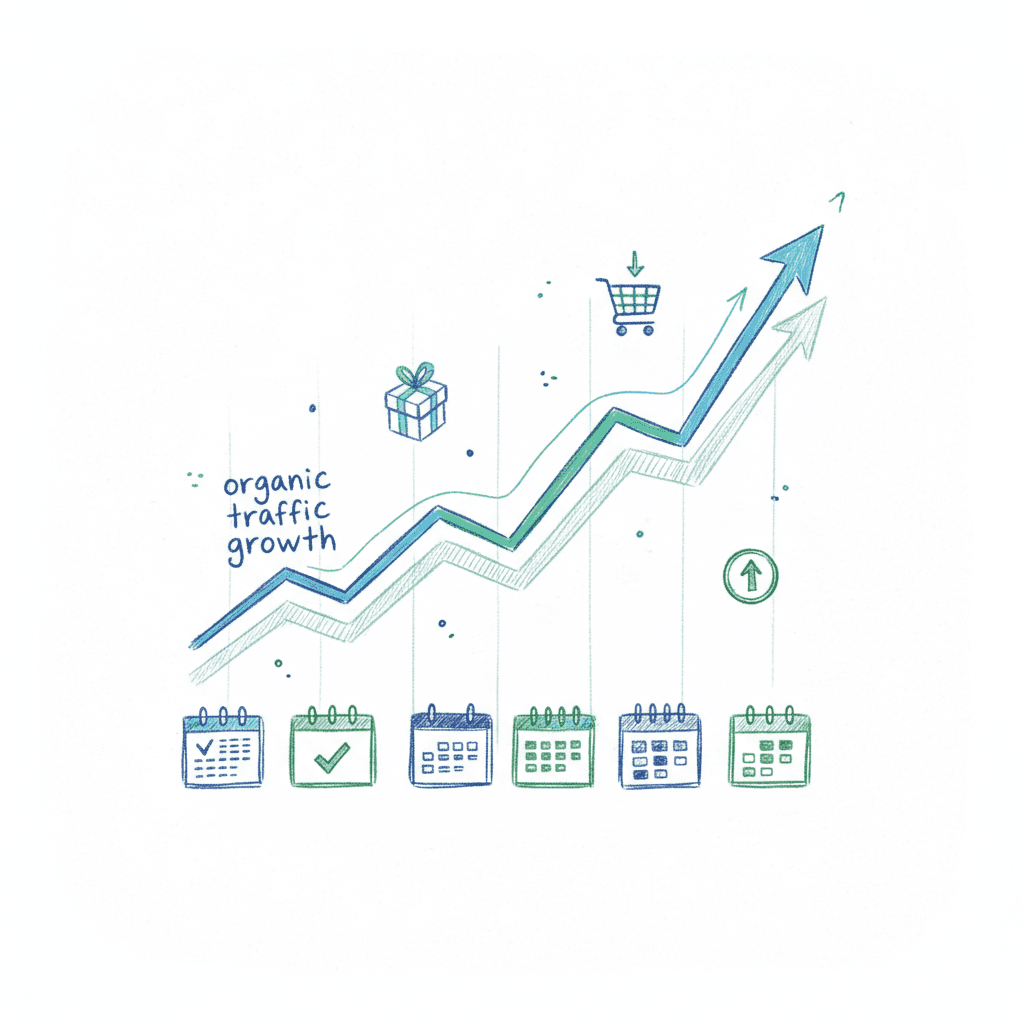 How Blog Publishing Frequency Impacts Organic Traffic: What the Data Reveals