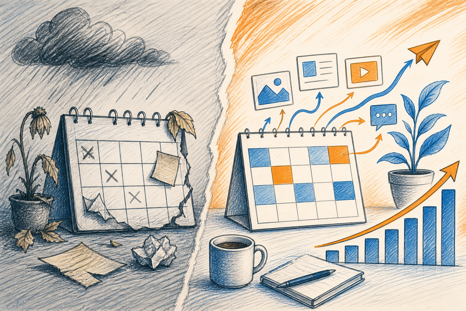 The Hidden Cost of Inconsistent Content Marketing (And What It's Really Doing to Your SEO)
