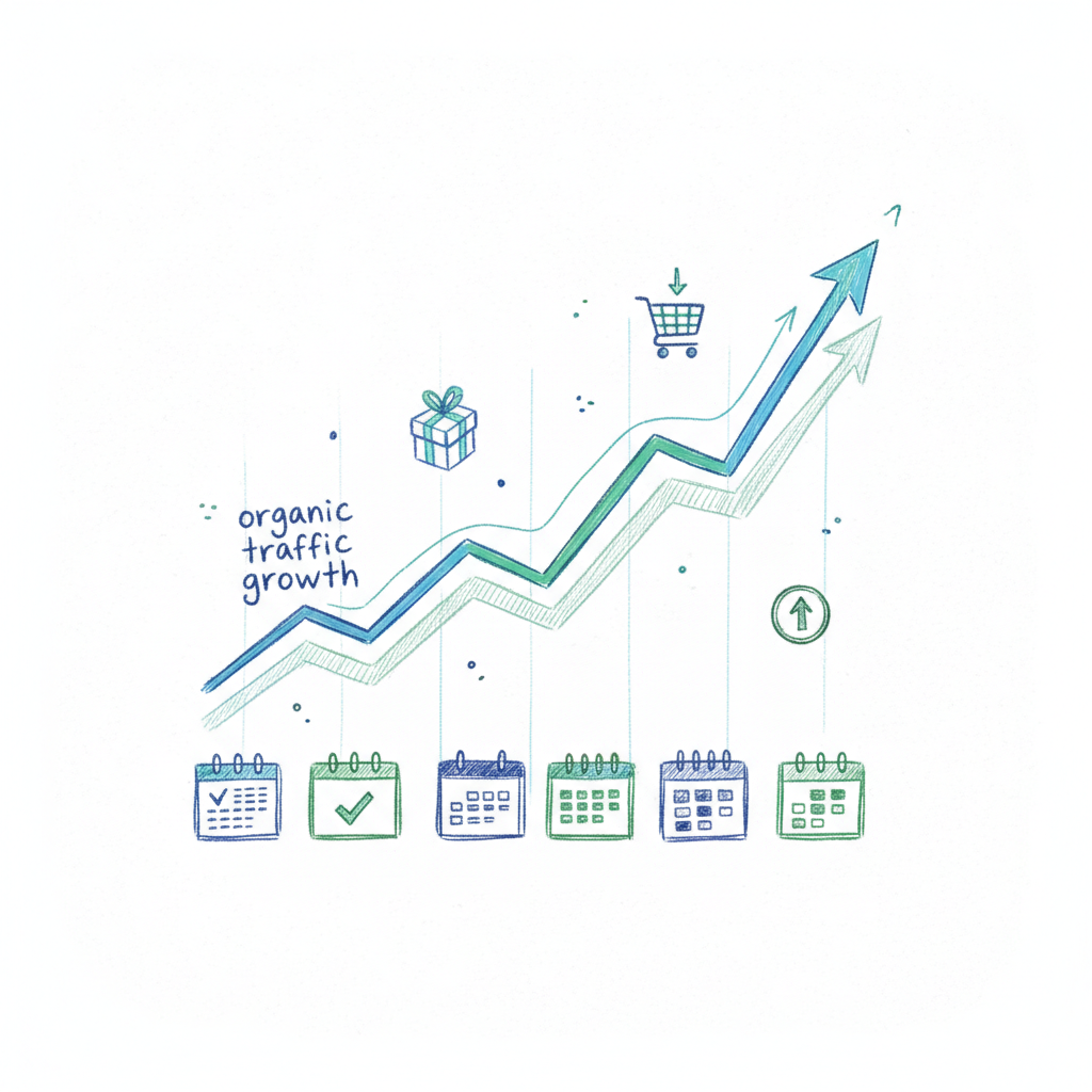 How Blog Publishing Frequency Impacts Organic Traffic: What the Data Reveals