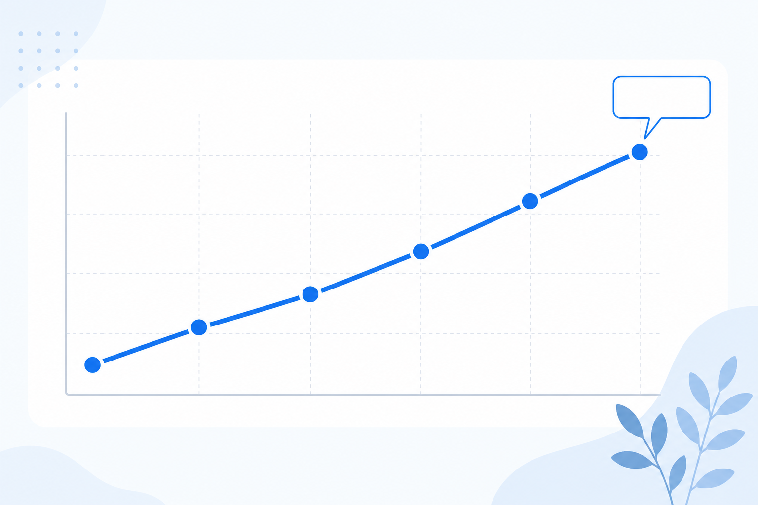 Chart: Line chart illustration showing organic traffic growth over six months with an upward trend, annotated with a callout showing steady month-on-month improvement for Common Mistakes to Avoid When Implementing AI Content Tools