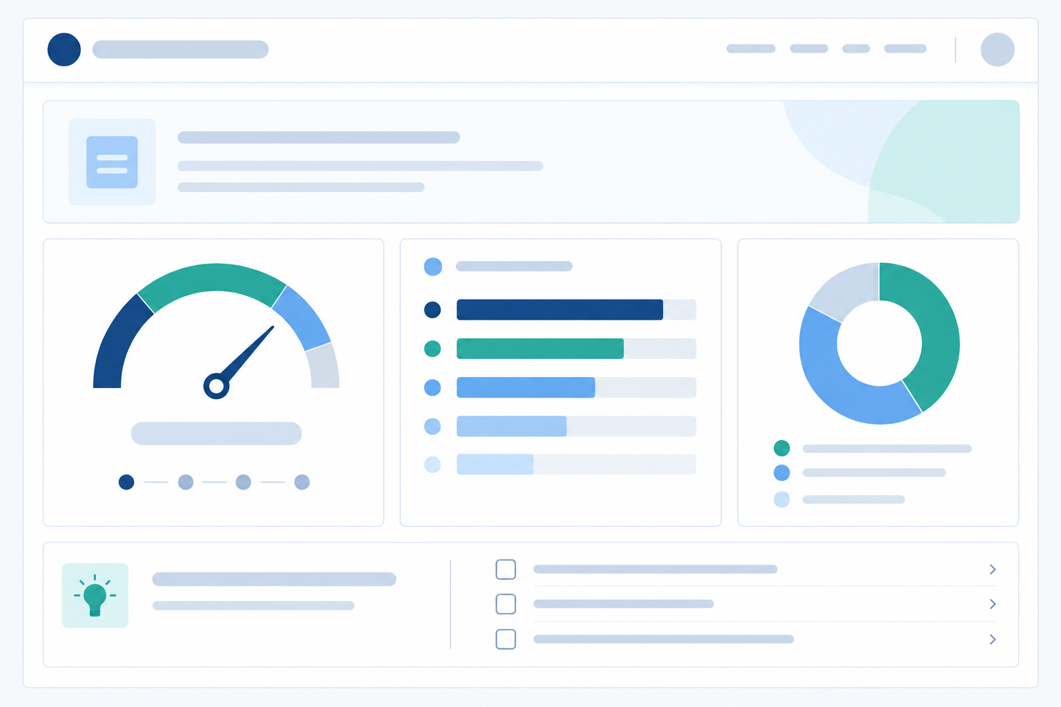 Chart: Annotated mock-up of a one-page white-label AI visibility report showing an executive summary box, visibility score gauge, share of voice bar chart, sentiment breakdown and a recommended actions panel, with placeholder agency logo area for How Agencies Can White-Label AI Visibility Reporting