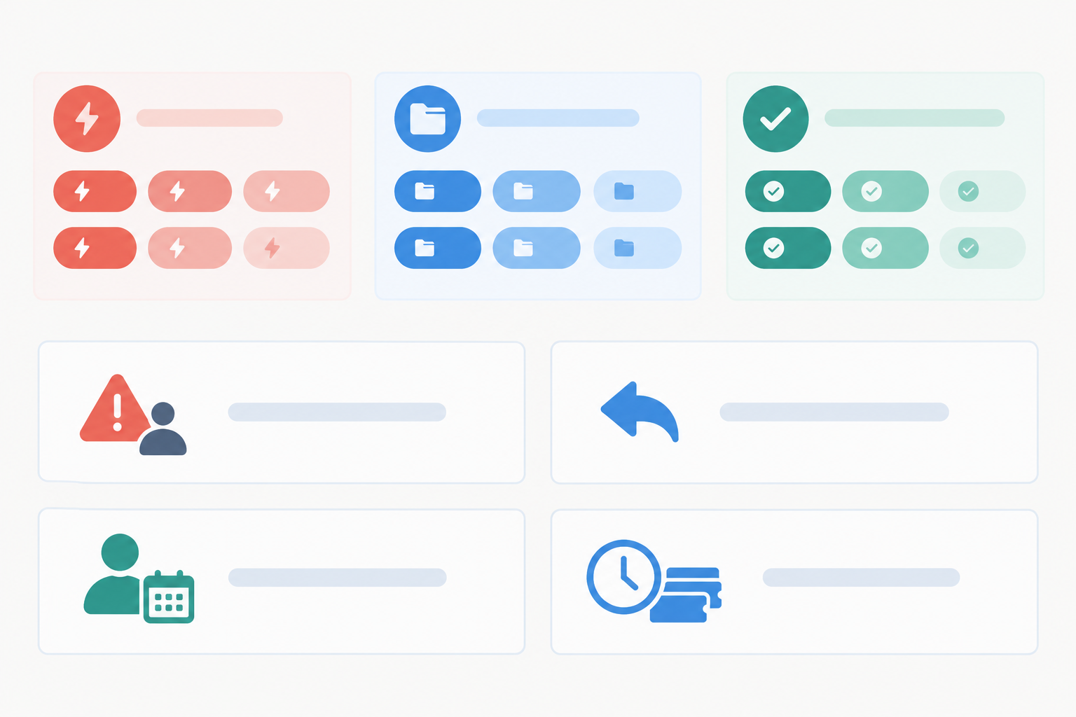 Infographic: An infographic showing a starter set of tags grouped into three colour-coded families (urgency, type, status) alongside four saved filter views: Urgent and unassigned, Waiting on us, Mine today, Oldest open for How to Triage Support Tickets in a Shared Inbox: A Simple System