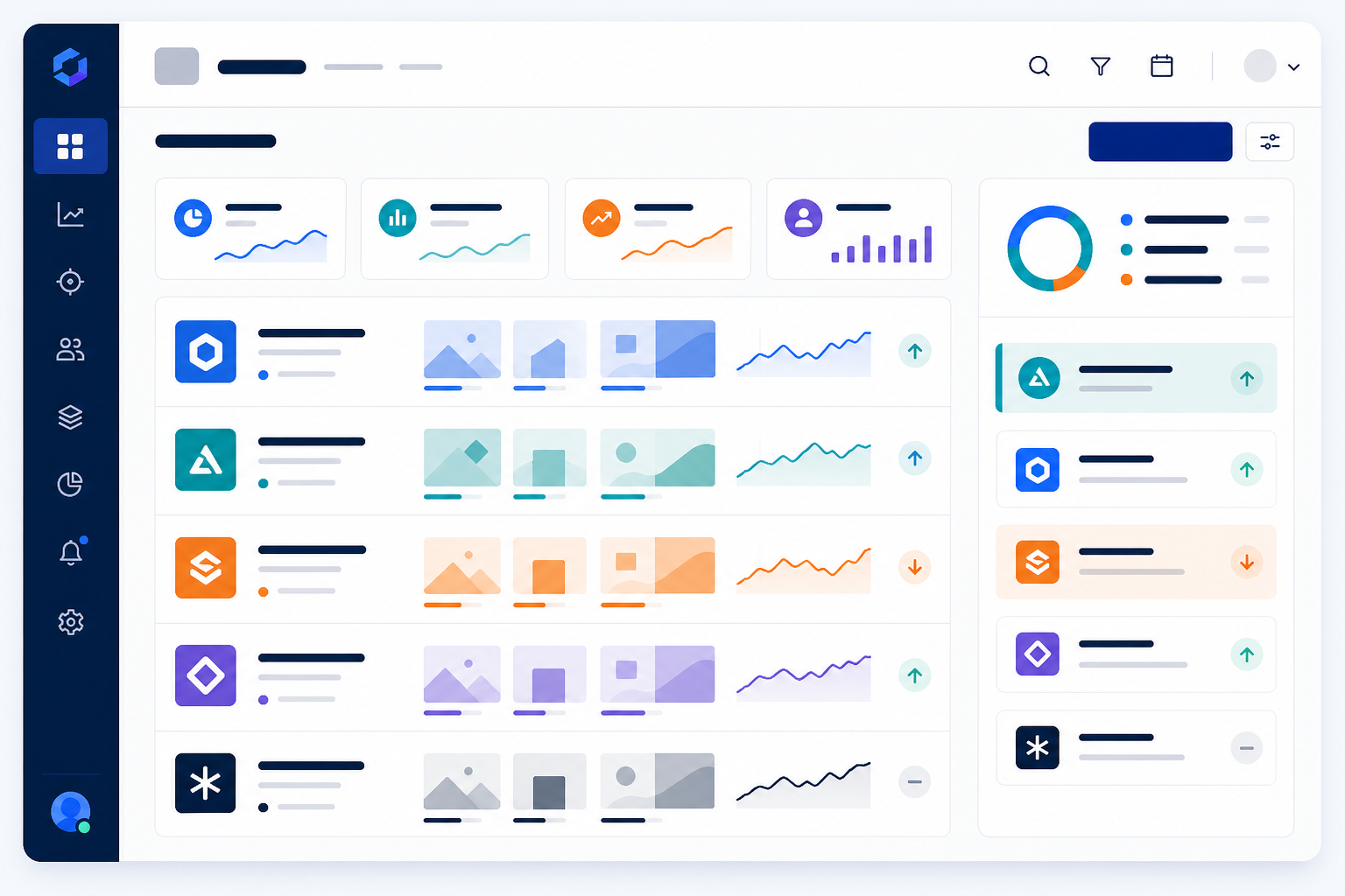 Illustration: A dashboard screenshot mockup showing a competitive intelligence tool interface with a weekly digest view, competitor logos, and a 'what changed this week' summary panel, clean SaaS UI design for LinkedIn Ads Benchmarking: What B2B Competitors Are Testing Now