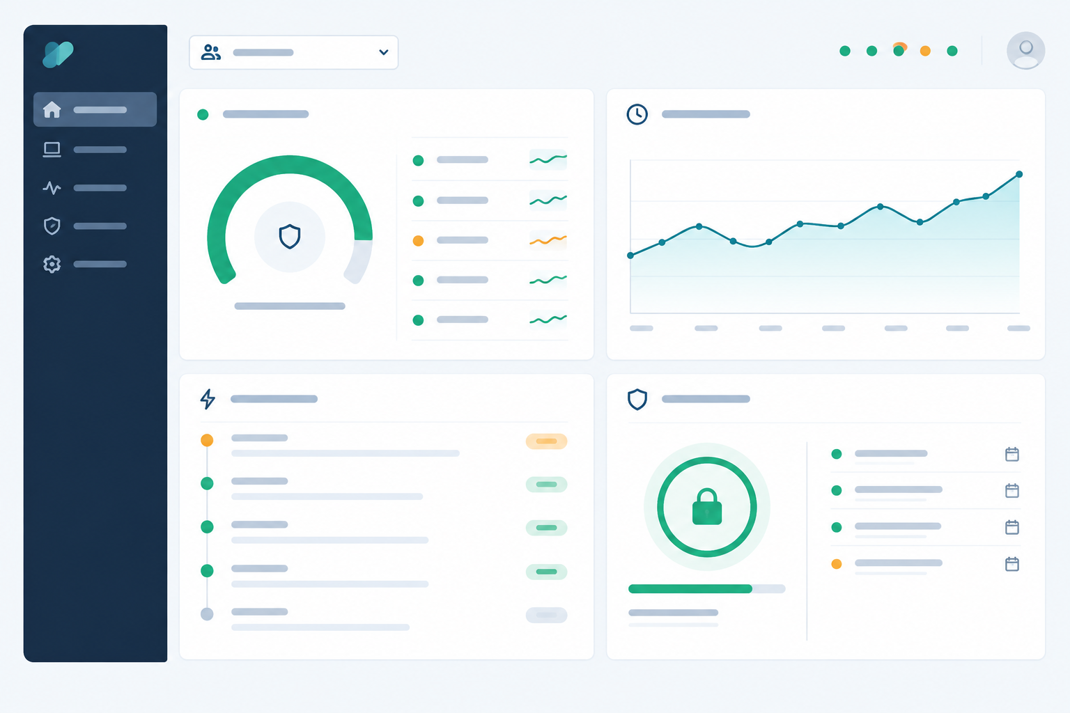 Chart: Mock one-page monthly client report showing uptime percentage, a response-time line chart, an incident timeline and SSL renewal status, in clean dashboard style. for Multi-Client Monitoring Dashboards: A Guide for Agencies