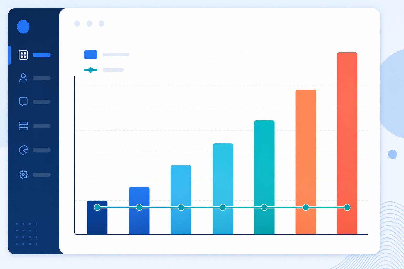 Chart: A dramatic bar chart showing monthly cost at 25 agents for per-agent pricing tiers stacking up much higher than a flat flat-rate line, visually emphasizing the widening cost gap, clean SaaS dashboard aesthetic. for The Real Math Behind Per-Agent Support Software Costs