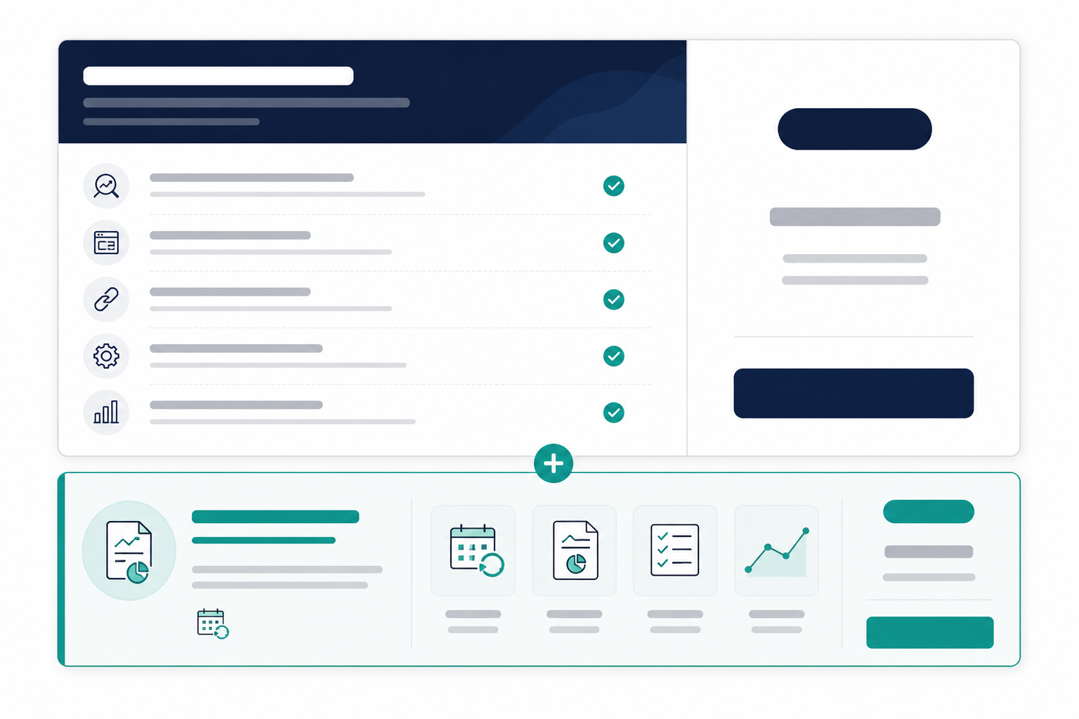 Illustration: A screenshot-style mockup of an agency pricing sheet showing a base SEO retainer tier and an add-on line item labeled 'Weekly AI Visibility Digest' with a price and short description. Alt text: Mockup pricing sheet showing a base SEO retainer and a weekly AI visibility digest add-on line item. Caption: Illustrative pricing example only — actual rates should reflect scope, market, and analyst time. for Weekly AI Visibility Digests: A New Deliverable for Agencies