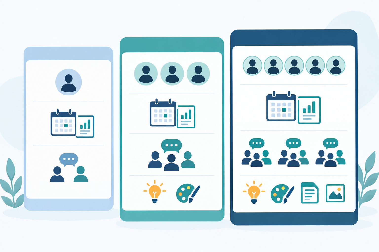 Infographic: Infographic of a three-tier service package (Essentials, Growth, Enterprise) showing number of competitors tracked, weekly digest, strategy call frequency and added creative support for Why Whitelabel Competitive Intel Is a Growth Lever for Agencies