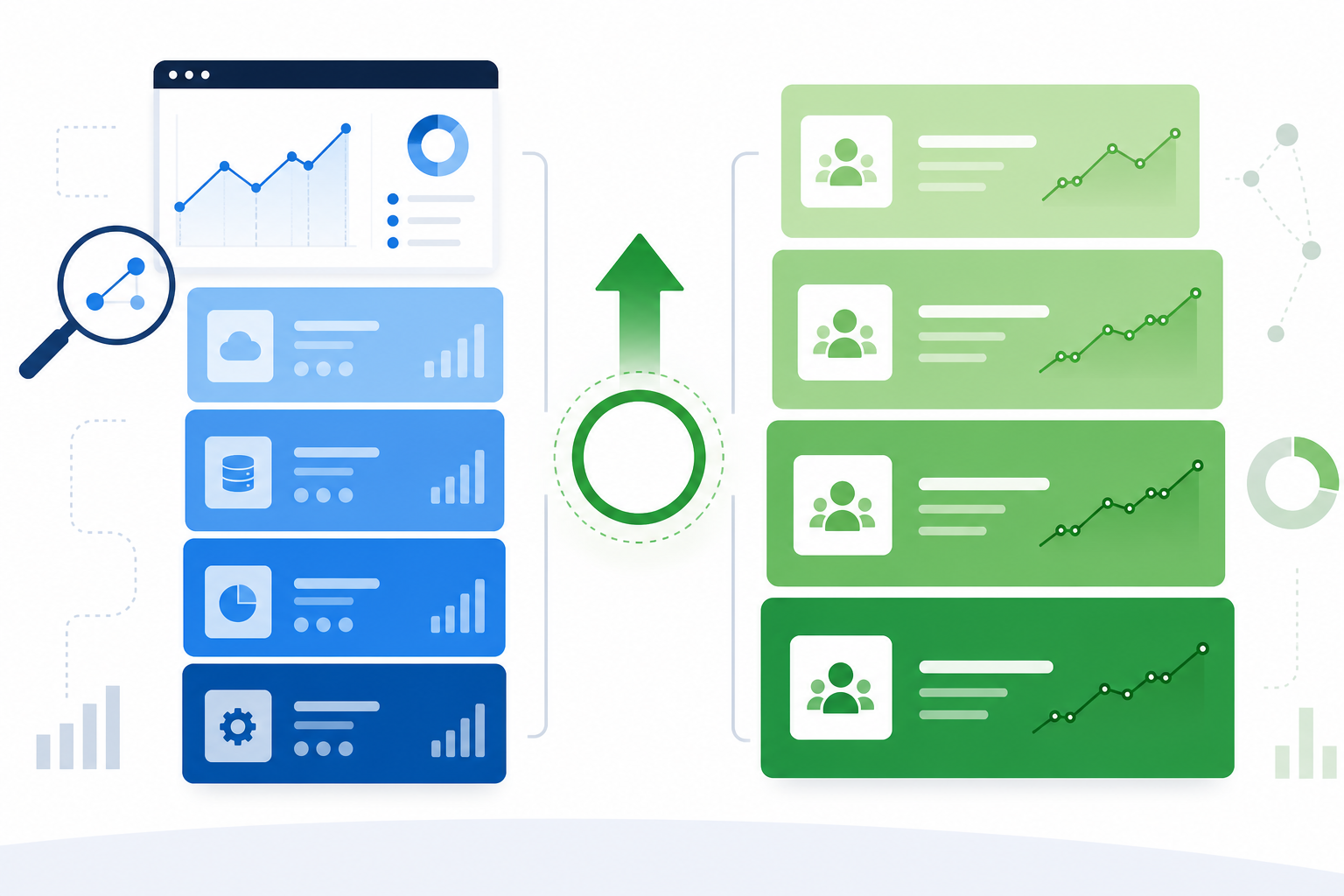 Chart: A clean comparison table graphic showing platform cost tiers (starting at $29/month) alongside suggested client pricing ranges (£150-£500/month) with a margin percentage highlighted, professional business chart style, blue and green accent colors for Why Whitelabel Competitive Intelligence Is an Agency Growth Lever